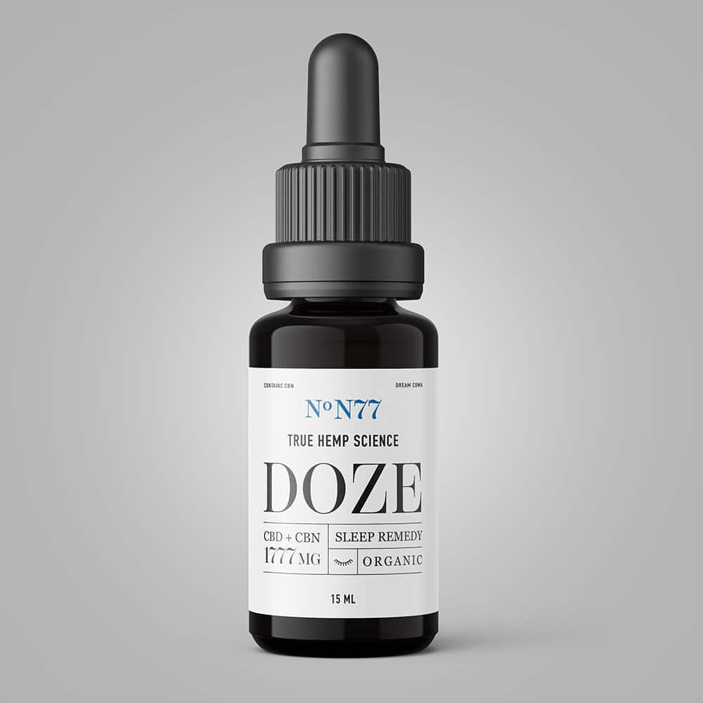 How to Use DOZE - Organic CBD + CBN Oil for Better Sleep - True Hemp Science
