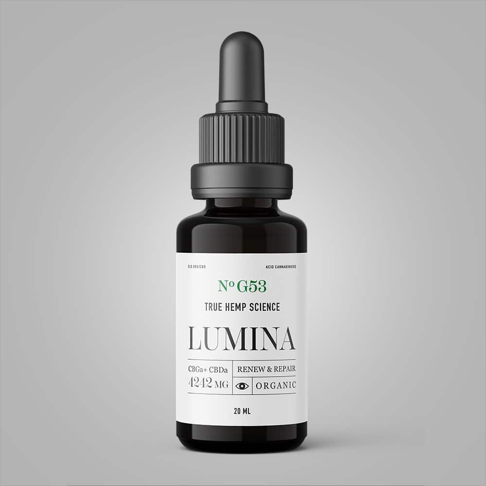 How to Use LUMINA - Organic CBGa + CBDa for Renewal and Repair - True Hemp Science