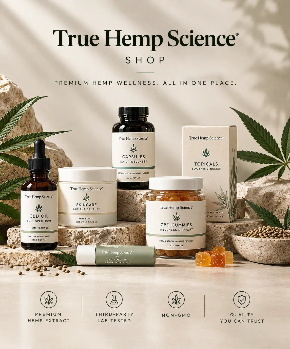 Hemp Wellness: CBD & Organic Supplements