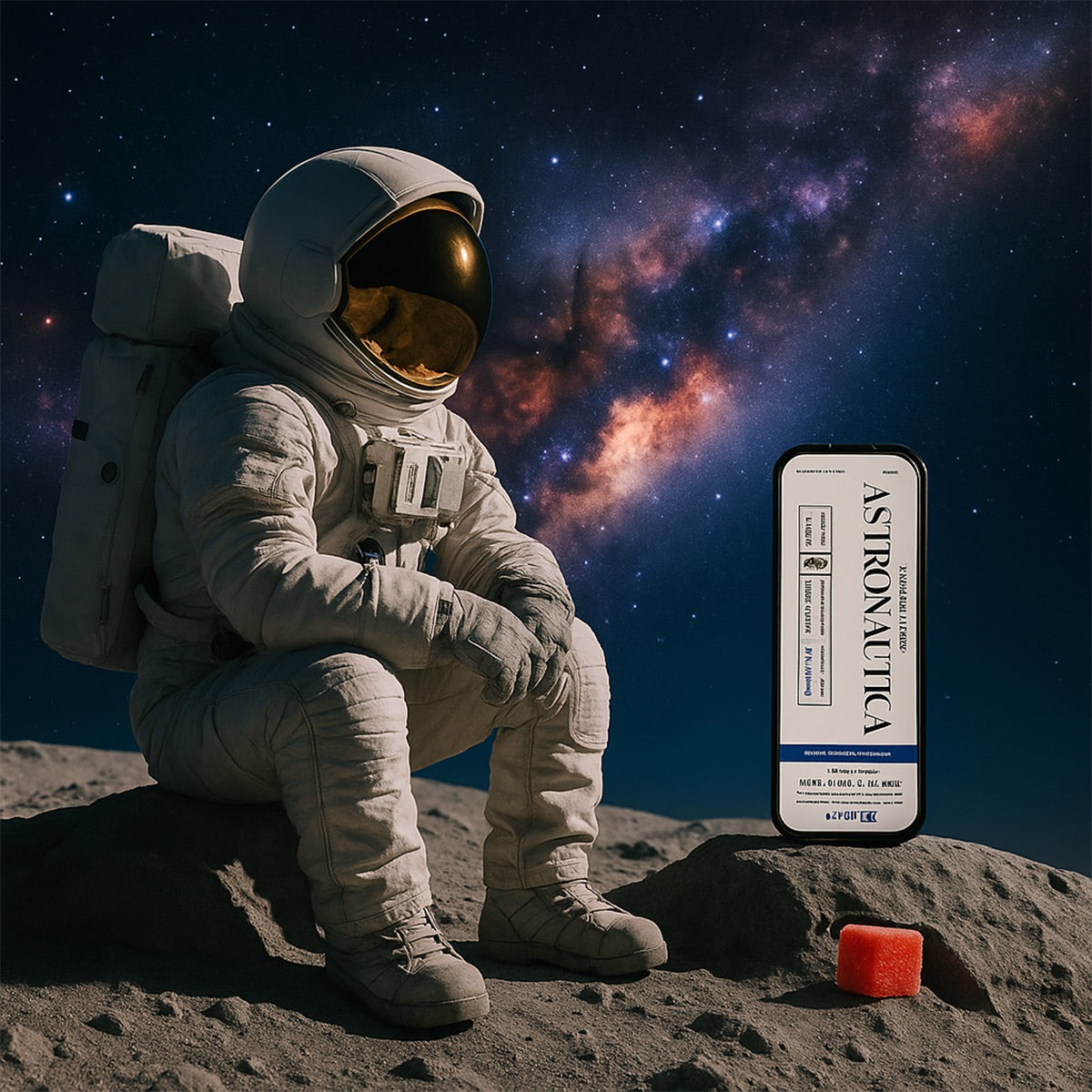 ASTRONAUTICA 30-Count NANO Gummies 4.2mg THC + 30 mg CBDv + 1.4 mg THCv + 24 mg CBG + 40 mg CBD Full-Spectrum Hemp Extract + Shilajit