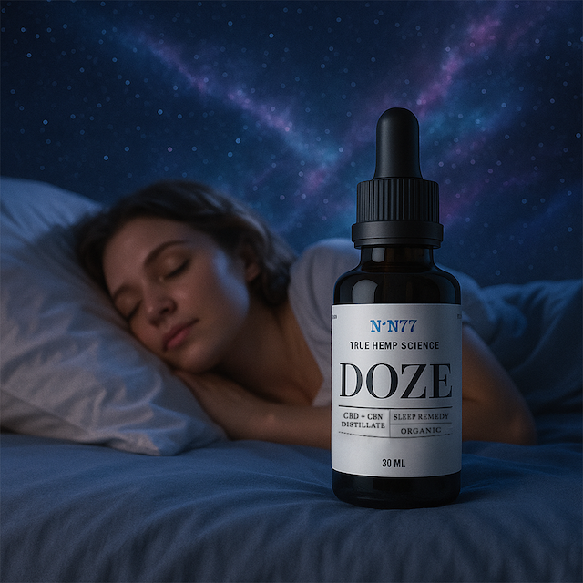 DOZE - Organic CBD + CBN Oil Sleep Remedy