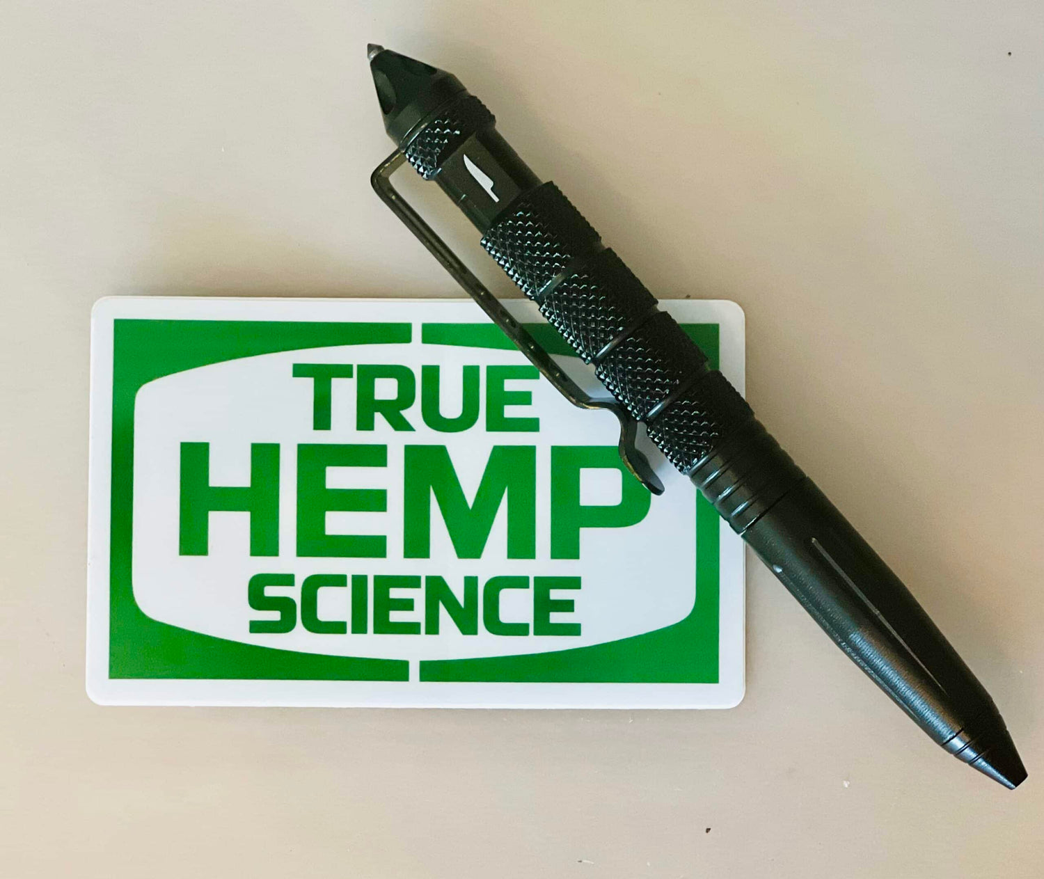 True Hemp Science tactical pen