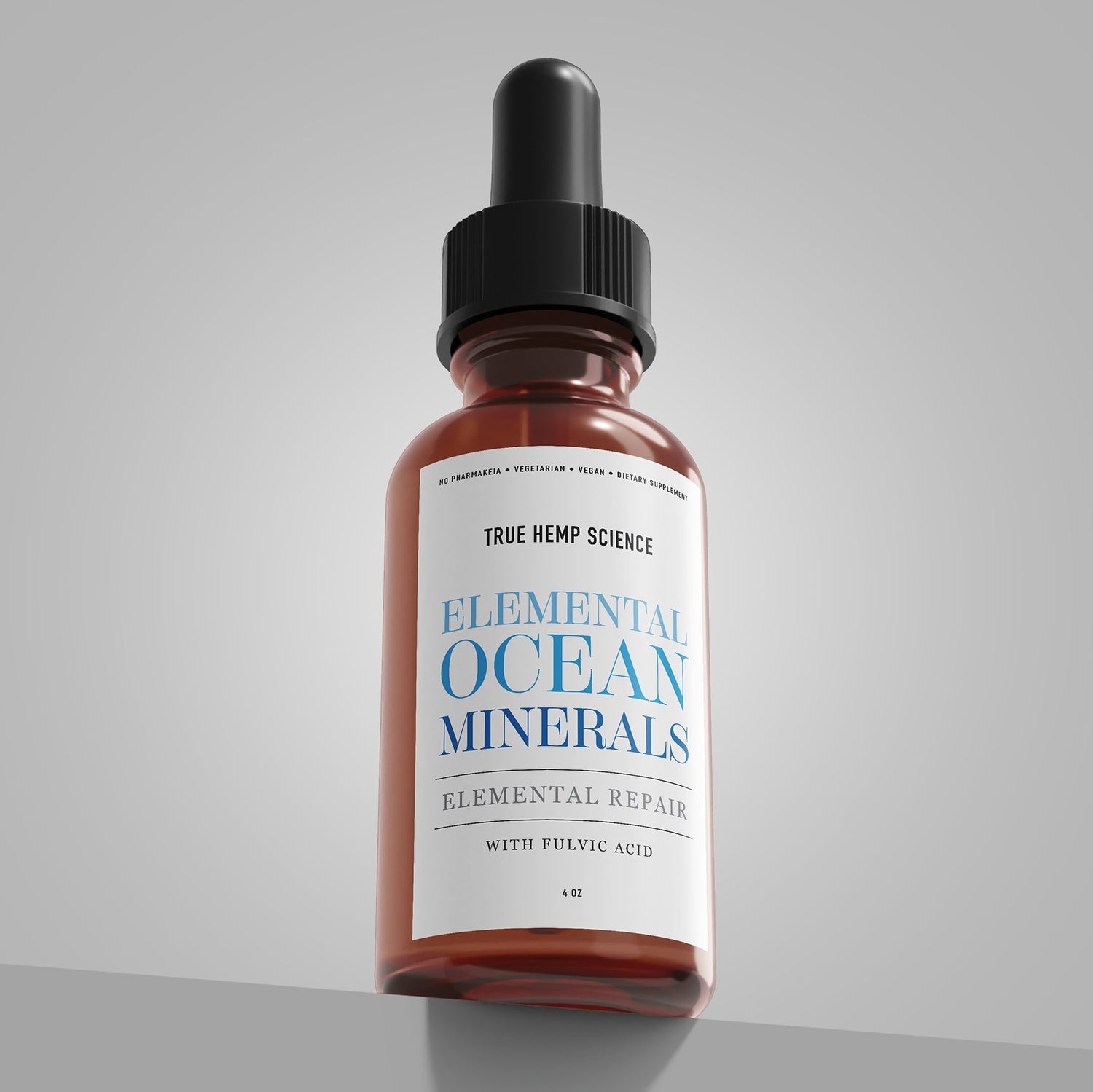 ELEMENTAL OCEAN MINERALS Elemental Repair with Shilajit & Fulvic acid - True Hemp Science