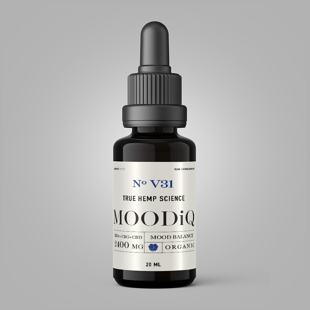 MoodiQ - Organic - CBDva + CBDa + CBGa Blend - True Hemp Science