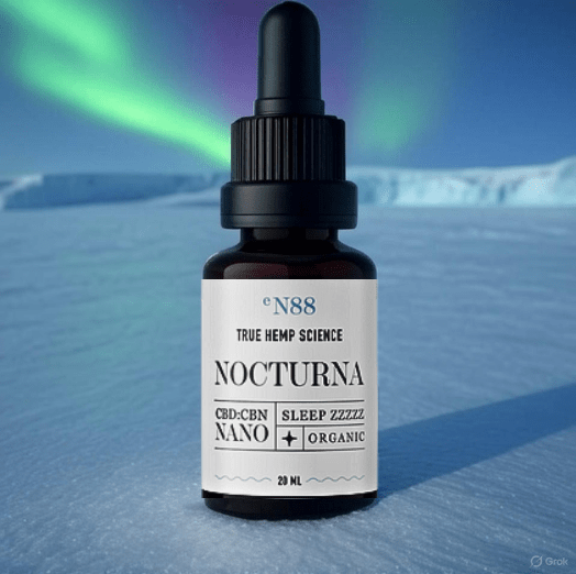 NOCTURNA - CBD + CBN Organic Sleep Remedy - True Hemp Science