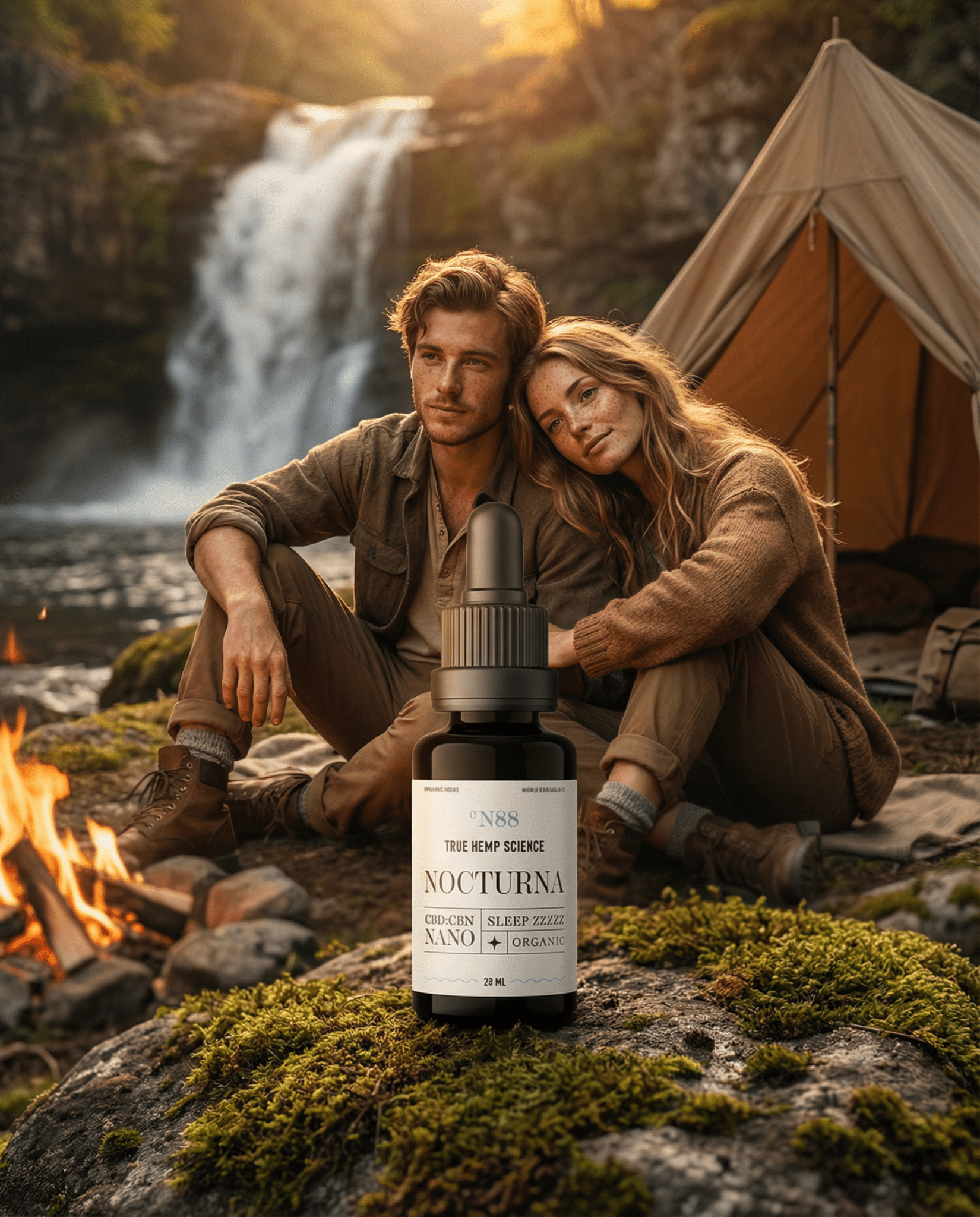 NOCTURNA - CBD + CBN Organic Sleep Remedy - True Hemp Science