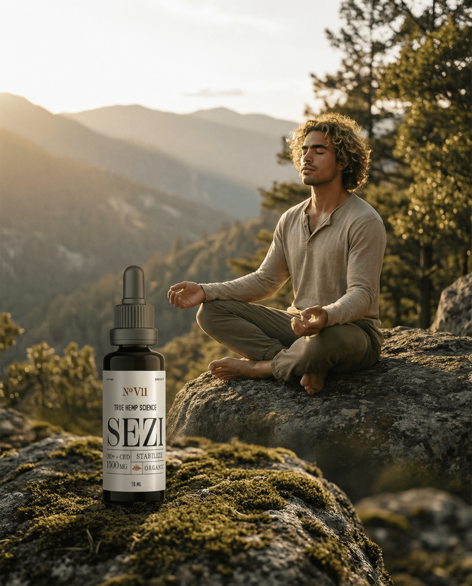 SEZI - Organic - CBDv Distillate 1500mg - True Hemp Science