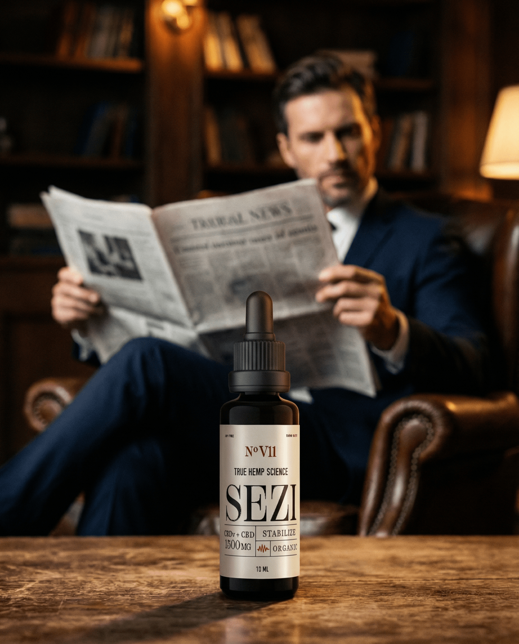 SEZI - Organic - CBDv Distillate 1500mg - True Hemp Science