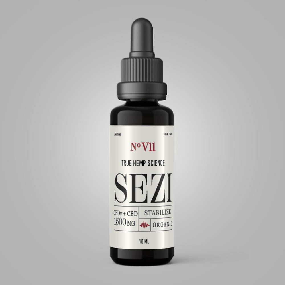 SEZI - Organic - CBDv Distillate 1500mg - True Hemp Science