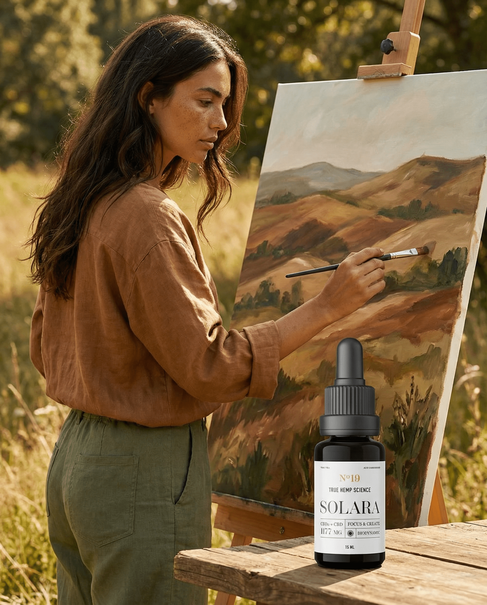 SOLARA 19 - CBDa Oil Full Spectrum - True Hemp Science