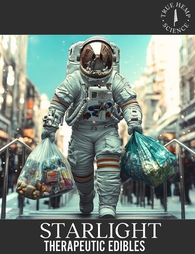 STARLIGHT - Gummies 1.5 mg THC + 50 mg Full Spectrum CBD - True Hemp Science