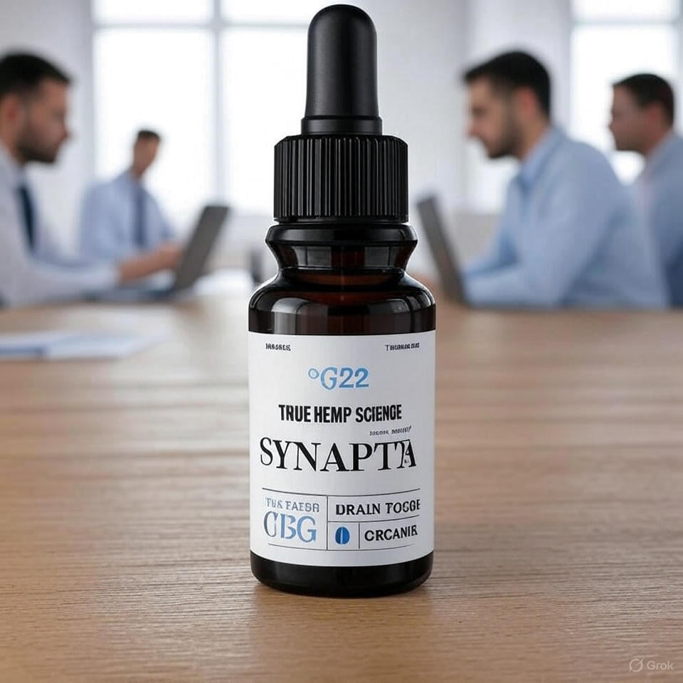SYNAPTA - Pure NANO CBG Brain Focus - True Hemp Science