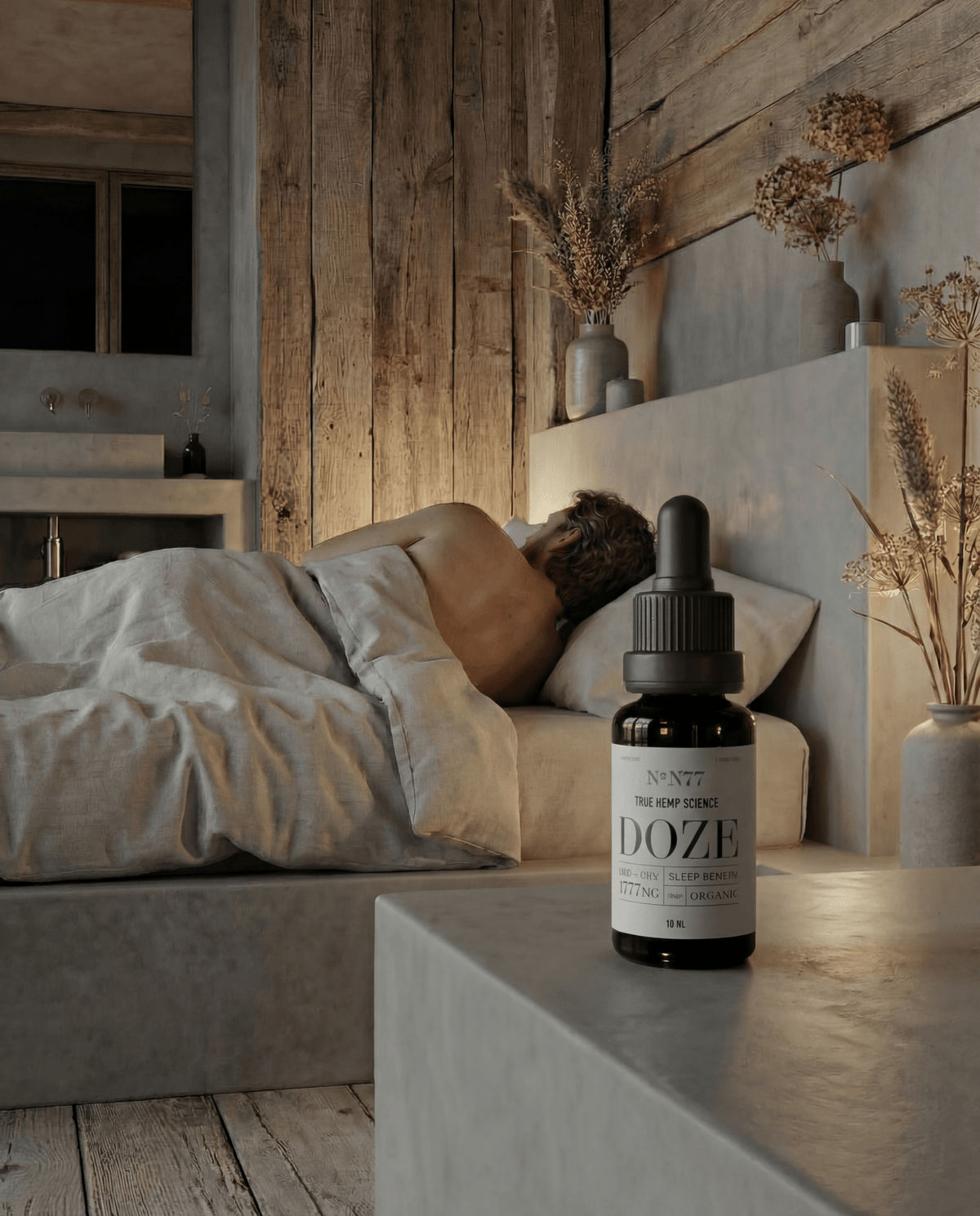 DOZE No N77 Organic CBD + CBN Oil - True Hemp Science DOZE No N77 Organic CBD + CBN Oil - True Hemp Science