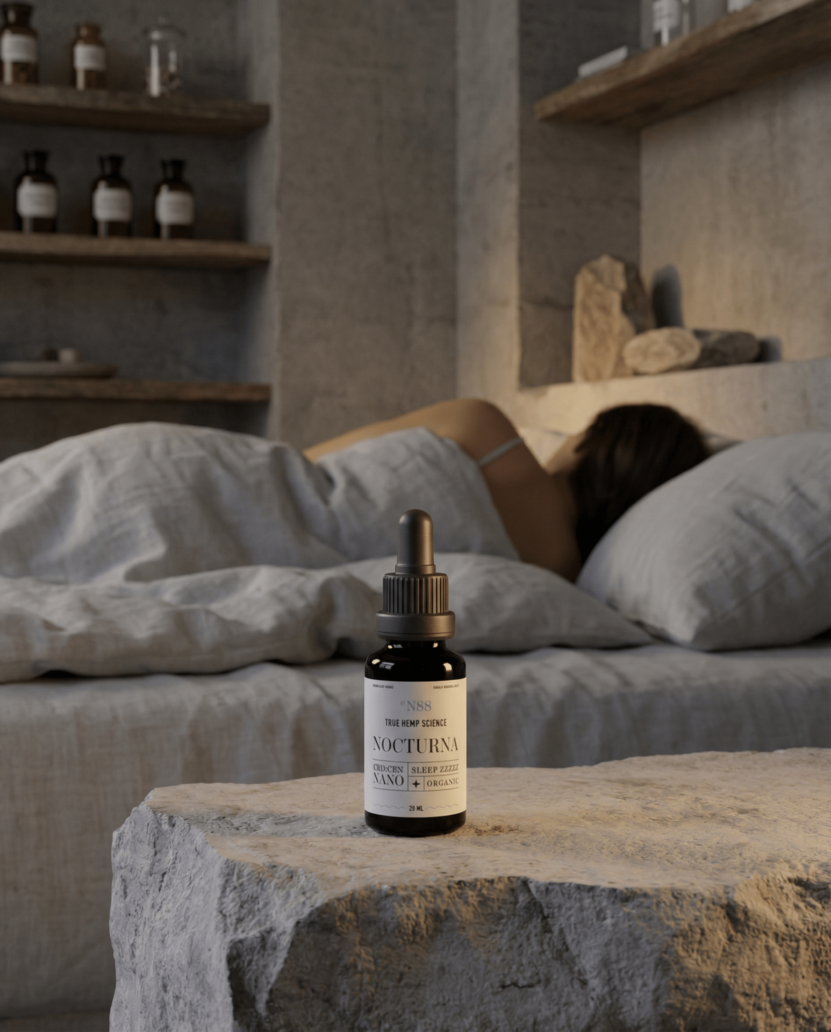Organic CBD + CBN Oil for Sleep Support | True Hemp Science Organic CBD + CBN Oil for Sleep Support | True Hemp Science
